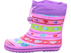 Beck Gymnas Mädchen Gummistiefel Joy Multicolor in gelb