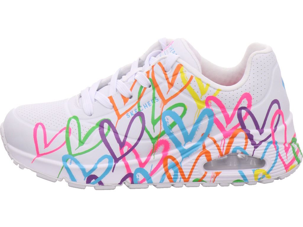 SKECHERS Damen Sneaker Uno Highlight Love in frei