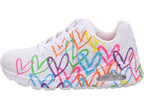 SKECHERS Damen Sneaker Uno Highlight Love in frei