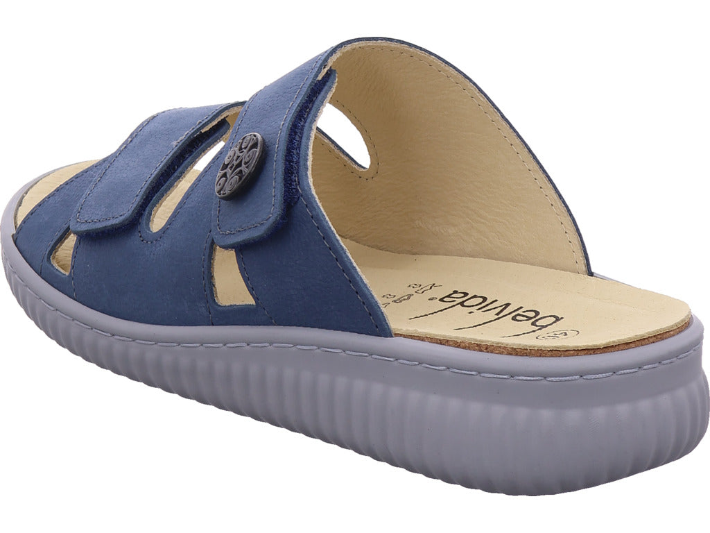 portina Damen Pantolette  in blau