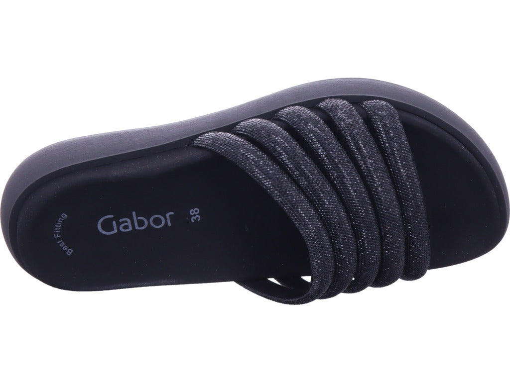 Gabor Damen Pantolette  in schwarz