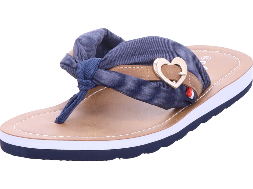 s.Oliver Damen Pantolette  in blau