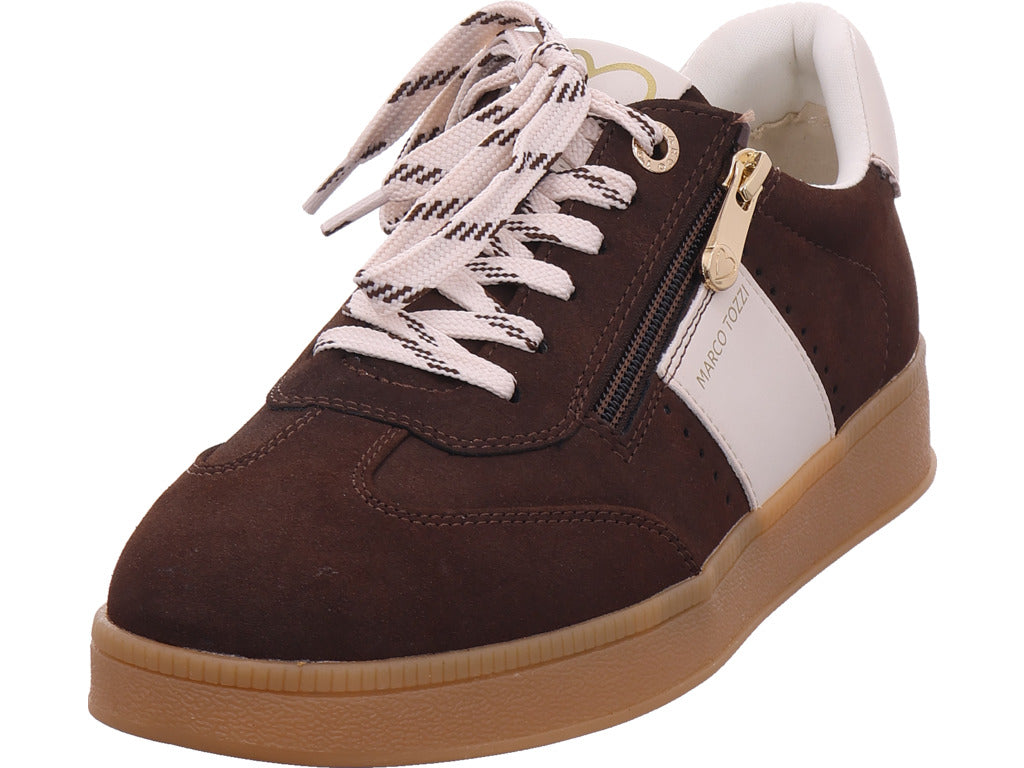Marco Tozzi women's sneakers in brown