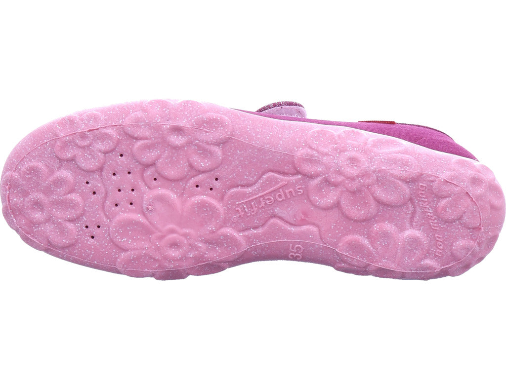 Dívčí textilní pantofle Legero \ Bonny v červené barvě