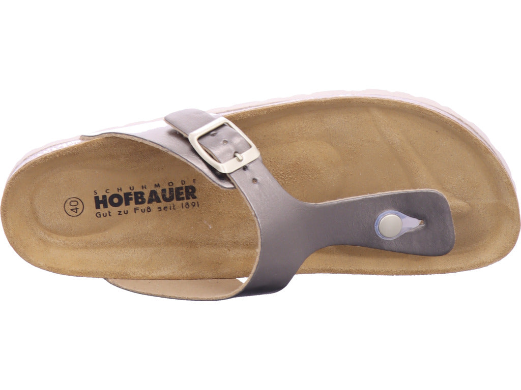 Canadian John Damen Pantolette Platin in sonstige