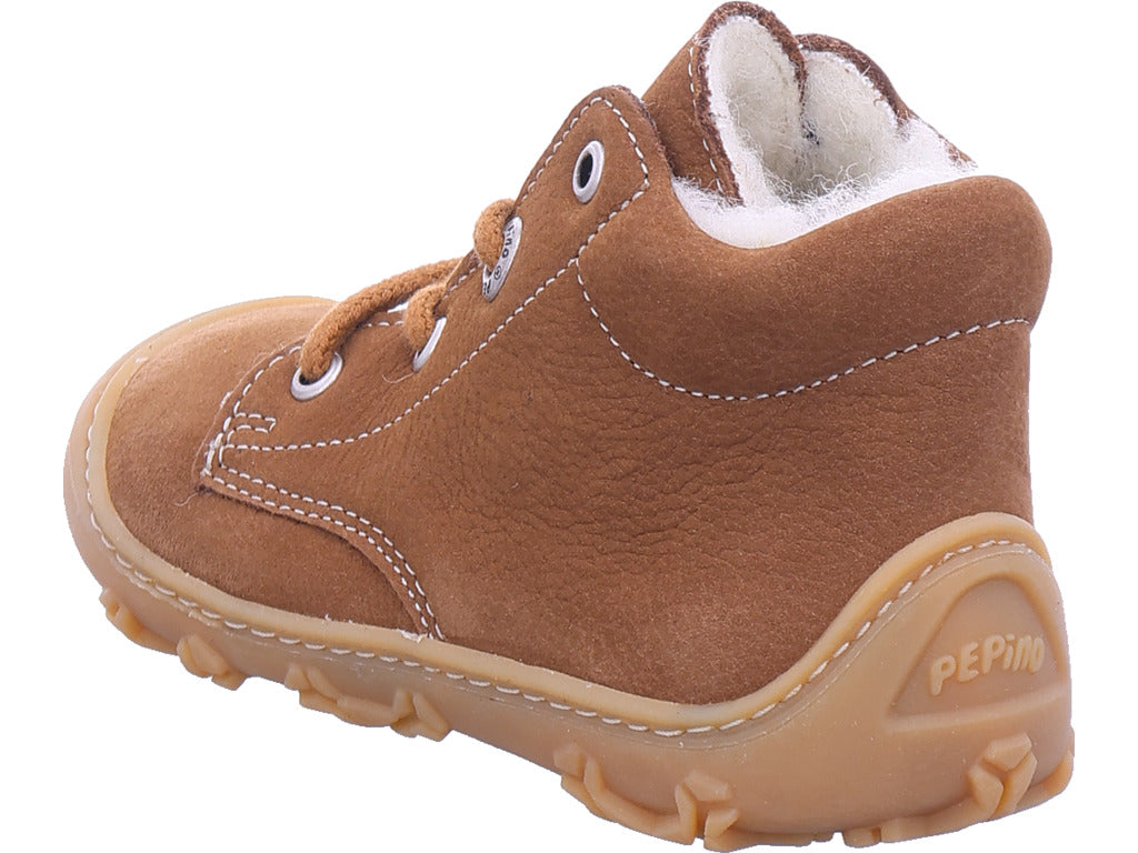 Chlapecké kotníkové boty Ricosta v hnědé barvě