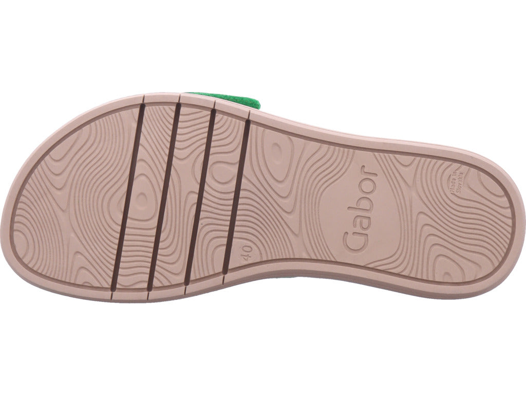 Gabor Damen Pantolette  in grün