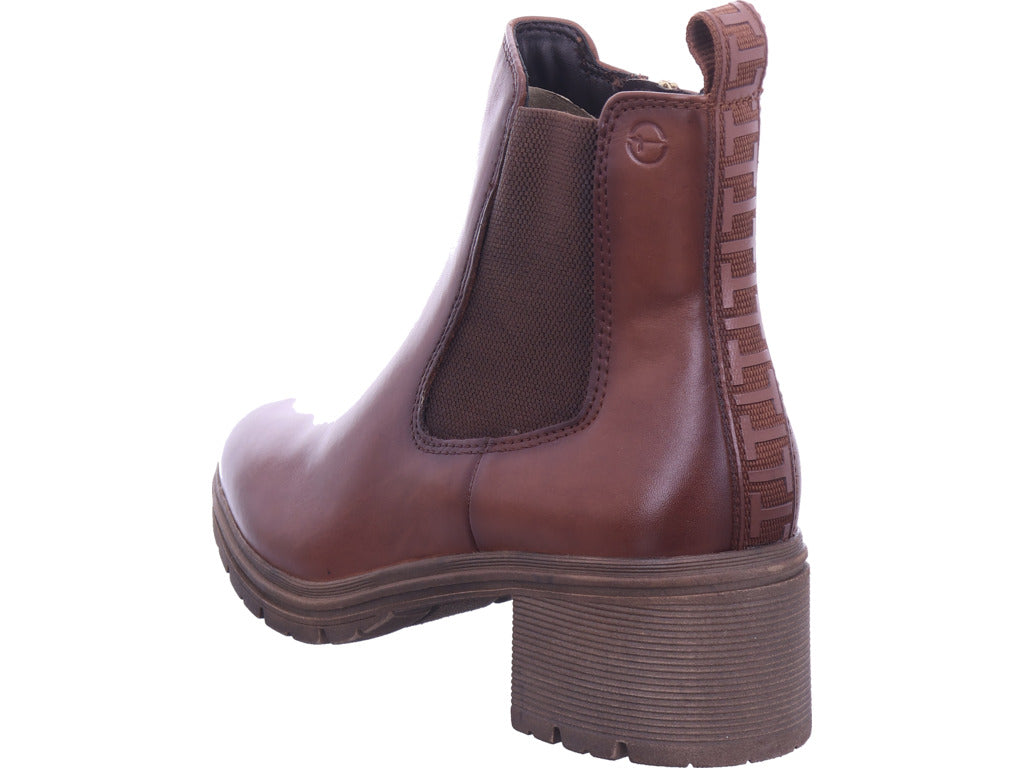 Dámské kalhotové kozačky Tamaris v hnědé barvě