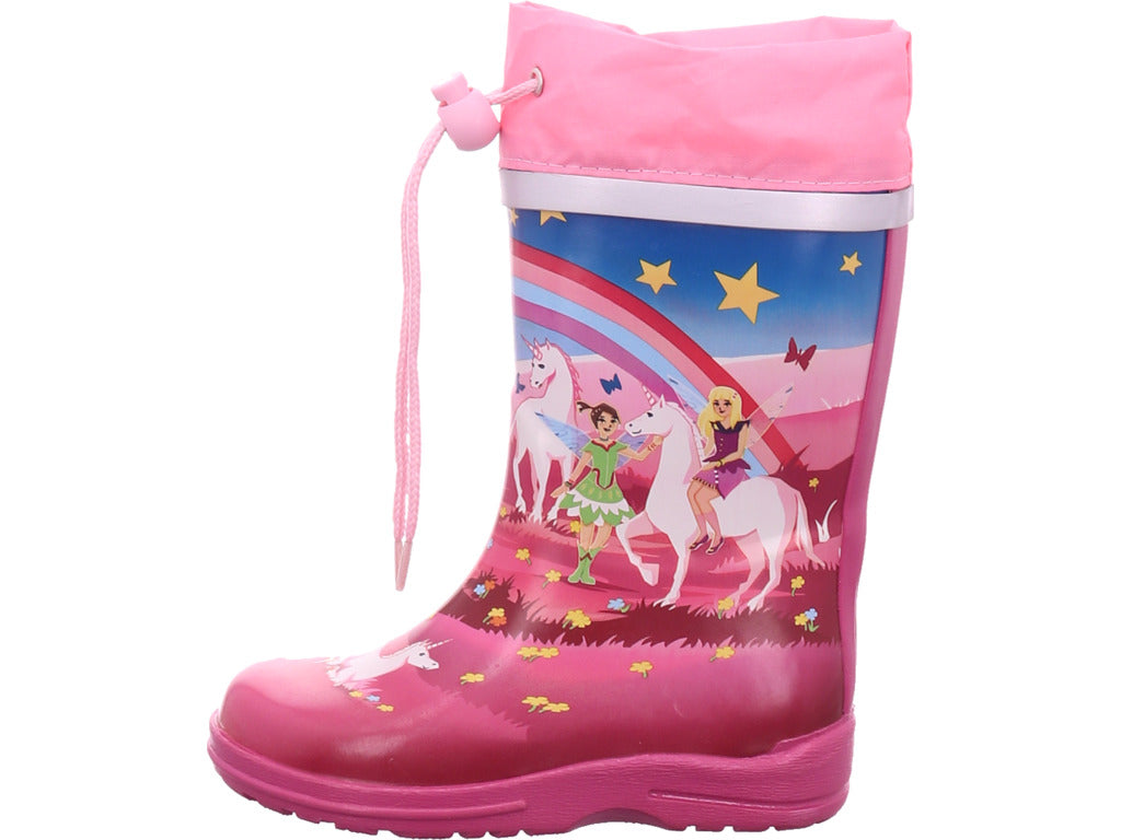 Beck Gymnas Mädchen Gummistiefel Wonderland in pink