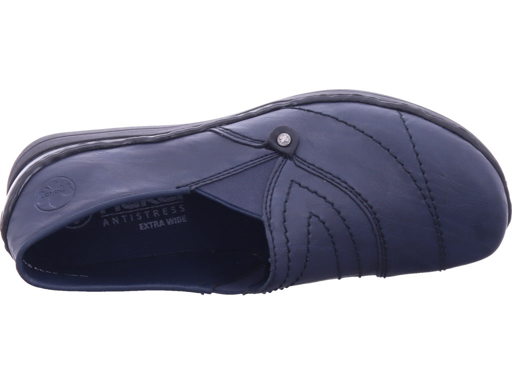 Rieker Damen  Fsk Damen Halbschuhe in blau