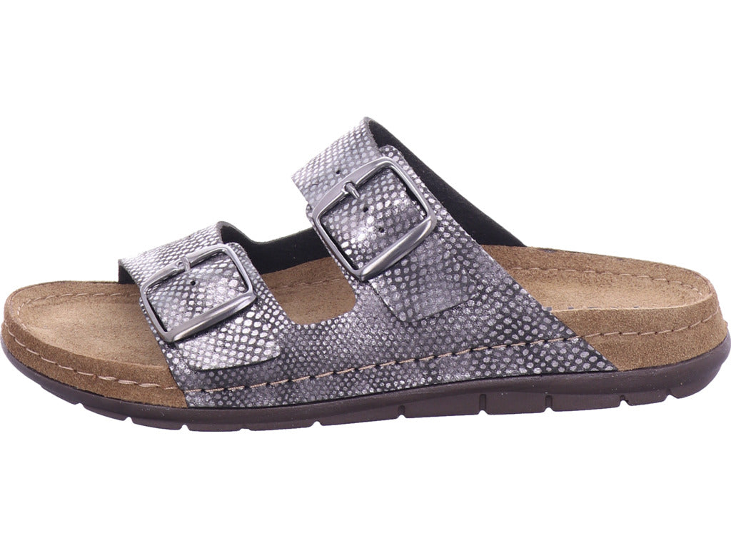 Rohde Damen Pantolette  in silber