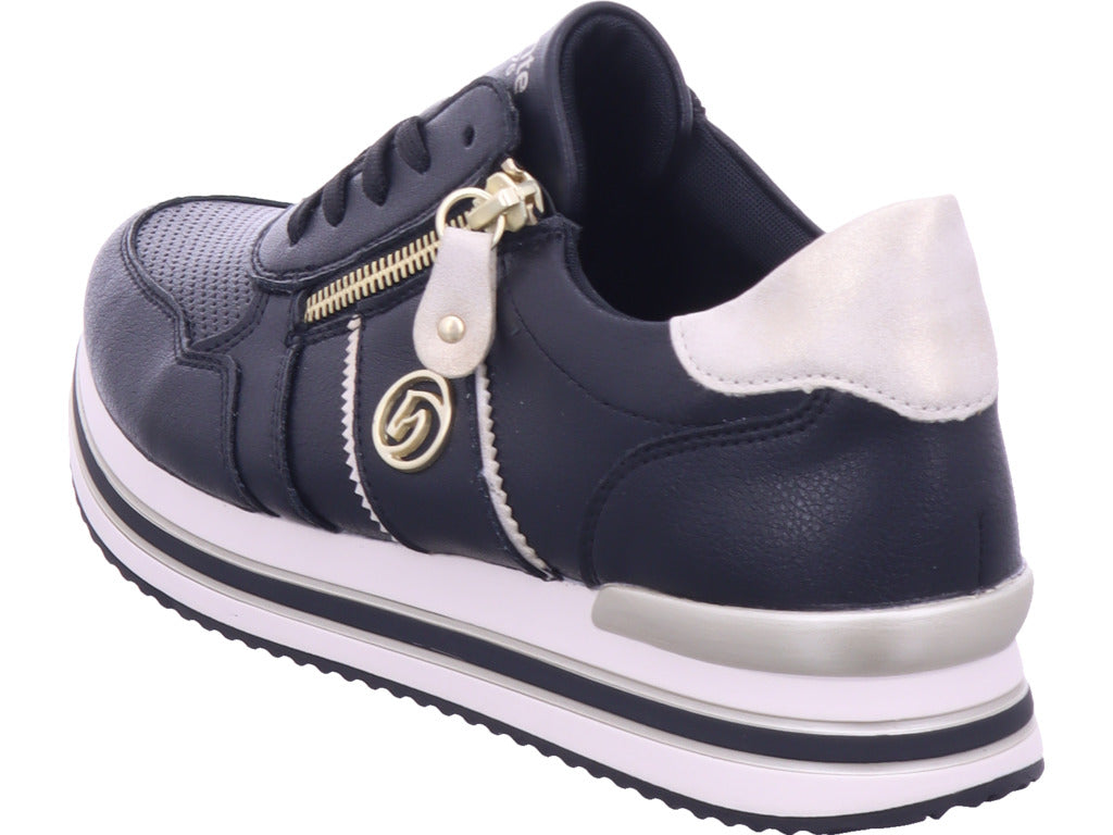 Remonte Damen Sneaker Remonte Fs Halbschuh in schwarz