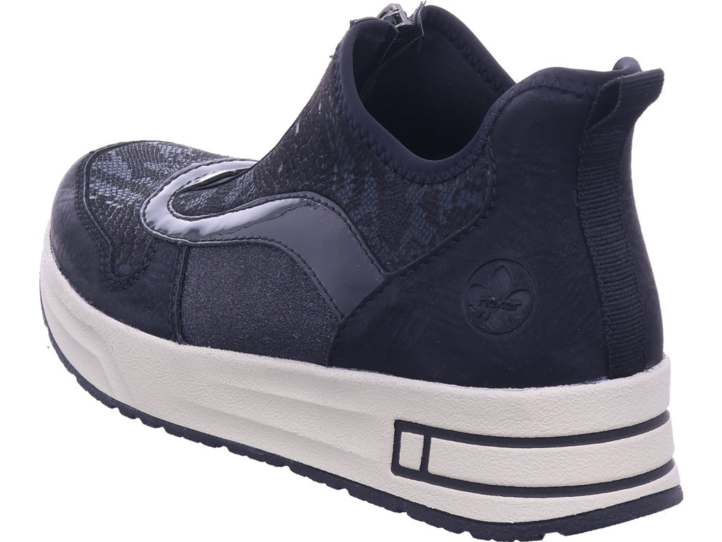 Dámské kalhotové kozačky Rieker Hwk Dámské kozačky v černé barvě