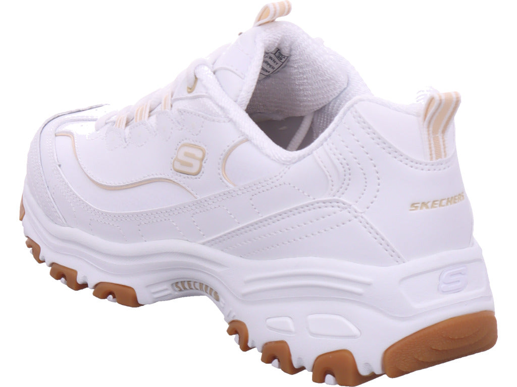 SKECHERS Damen Sneaker Skechers D´lites in weiß
