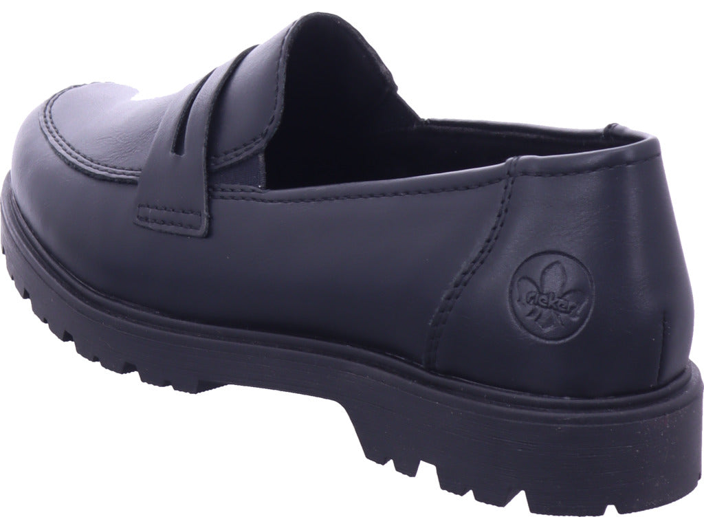 Dámské polobotky Rieker Hwk v černé barvě