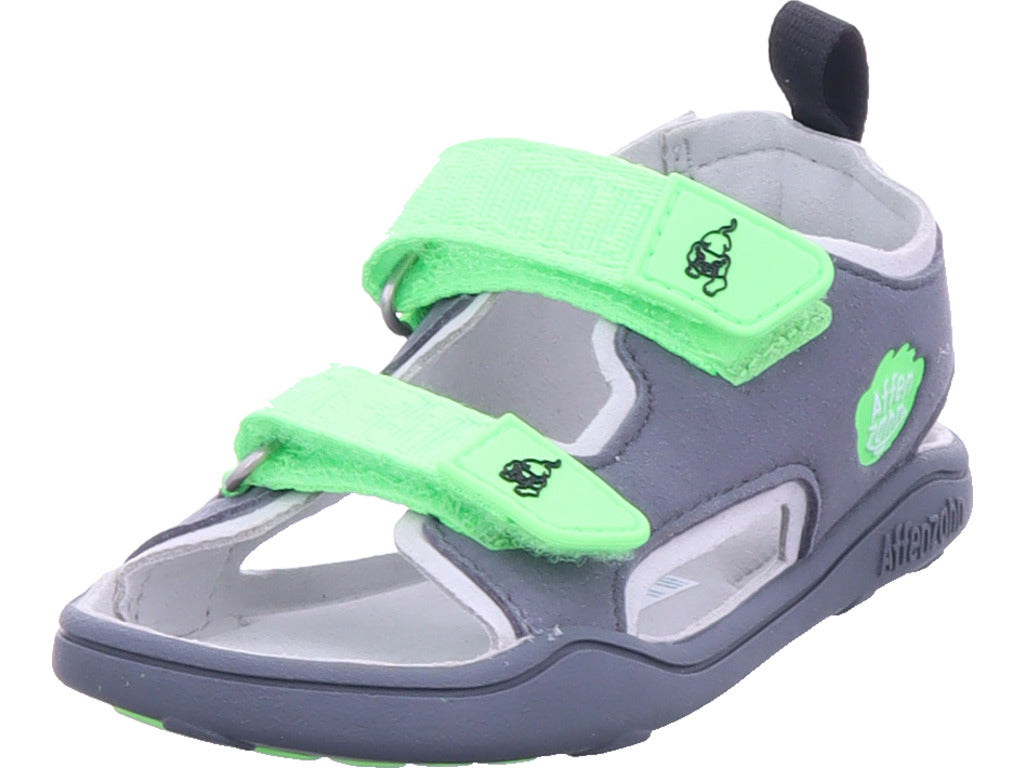 Affenzahn Jungen  Sandale Vegan Airy Hase in grau