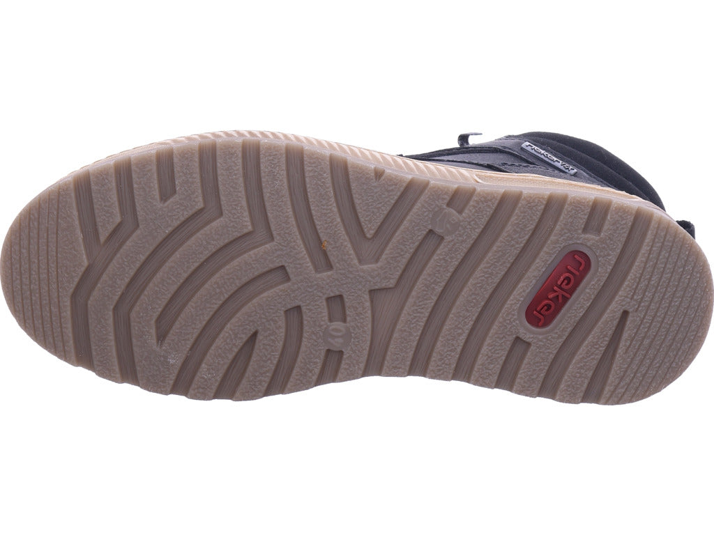 Rieker  Schnürstiefel Hwk Herren Stiefel in schwarz