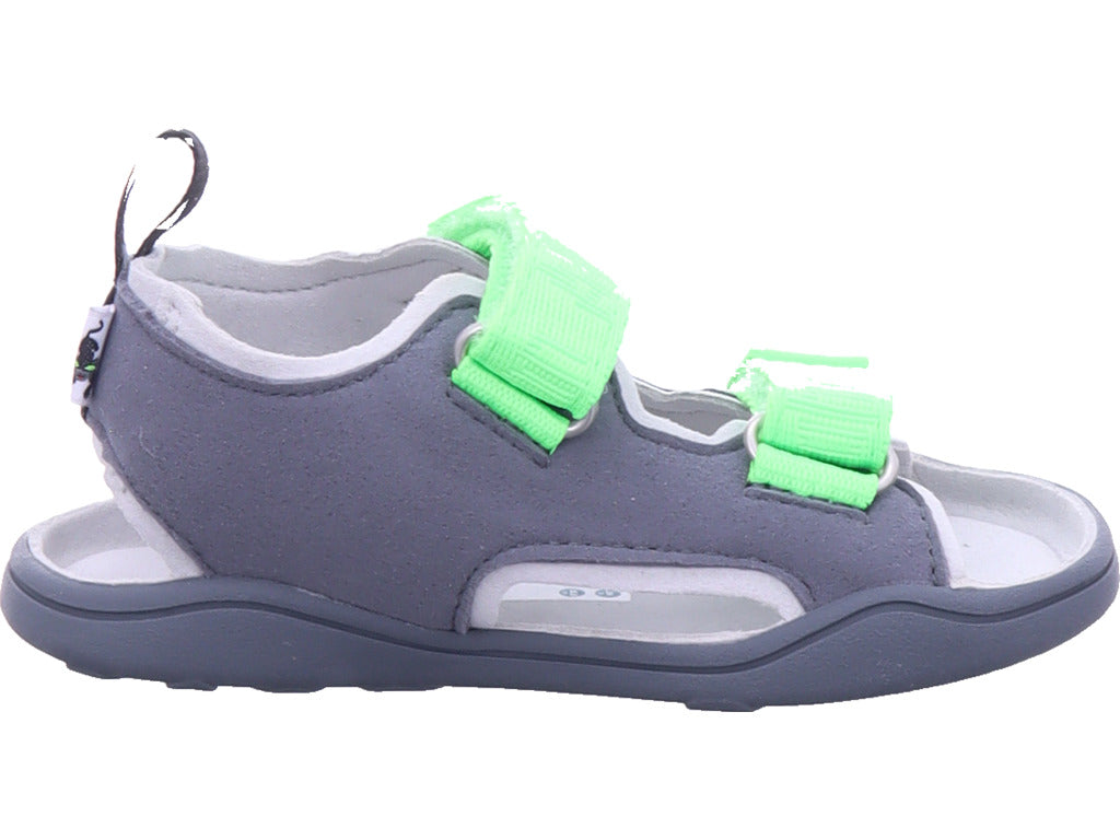 Affenzahn Jungen  Sandale Vegan Airy Hase in grau