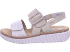 Rieker Damen Sandalette Fsk Damen Sandalen in beige