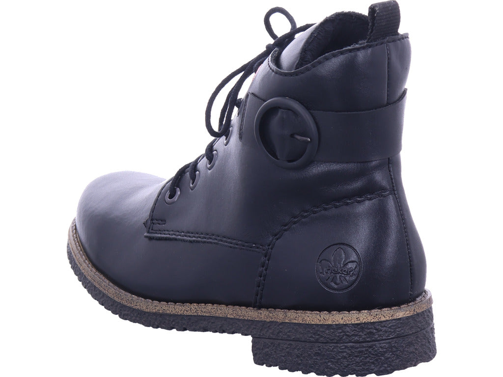 Rieker women's Hwk boots in black