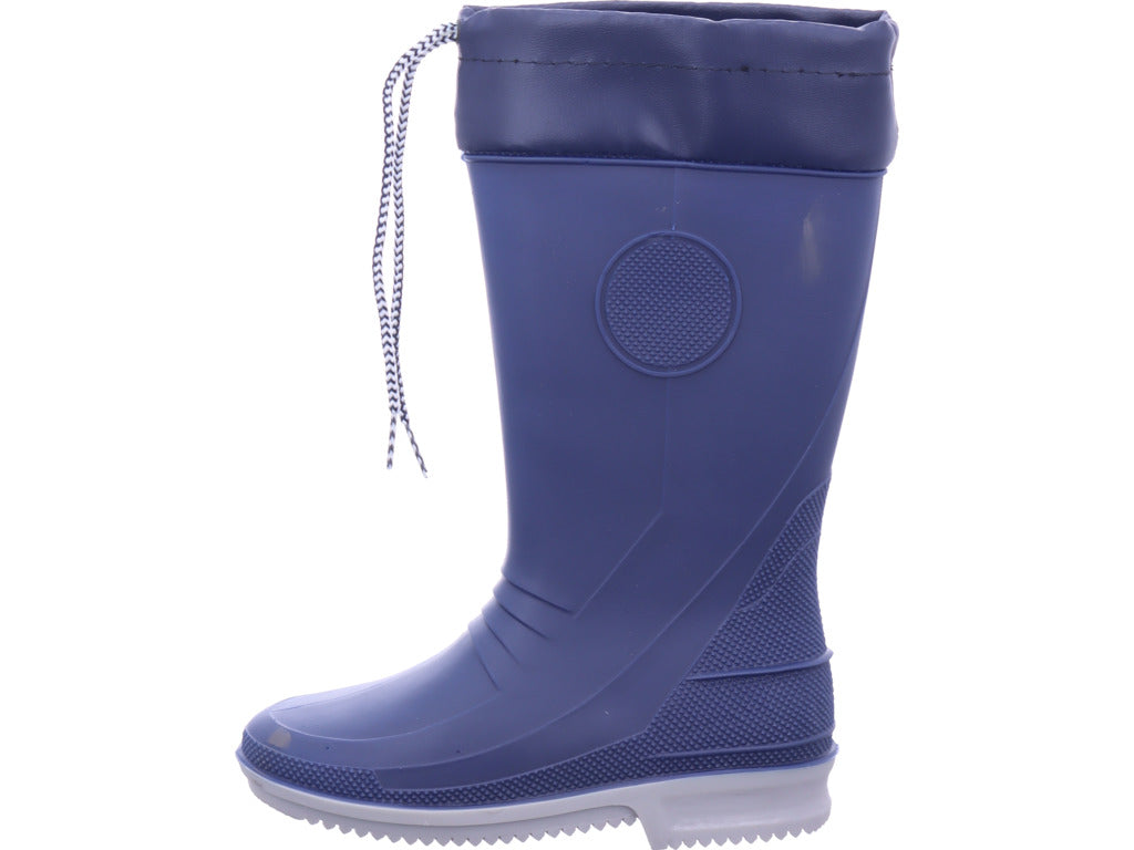 BOLD Unisex - Erwachsene Gummistiefel Mit Stulpe in blau