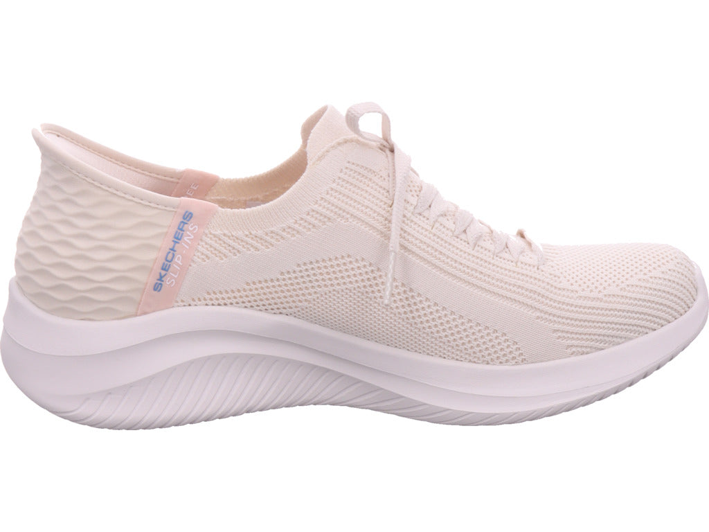 SKECHERS Damen Slipper Ultra Flex 3.0 in beige