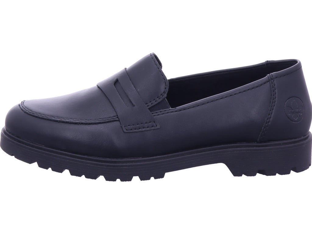 Dámské polobotky Rieker Hwk v černé barvě