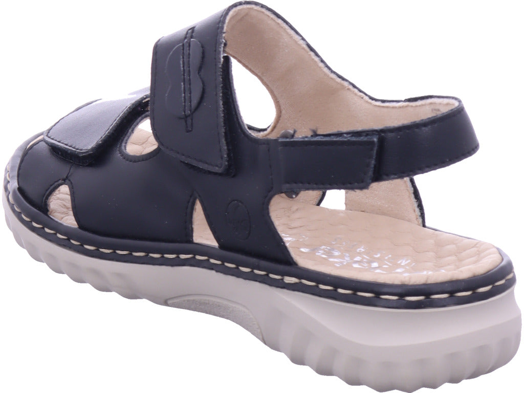 Rieker Damen  Fsk Damen Sandalen in schwarz
