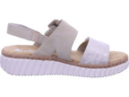 Rieker Damen Sandalette Fsk Damen Sandalen in beige