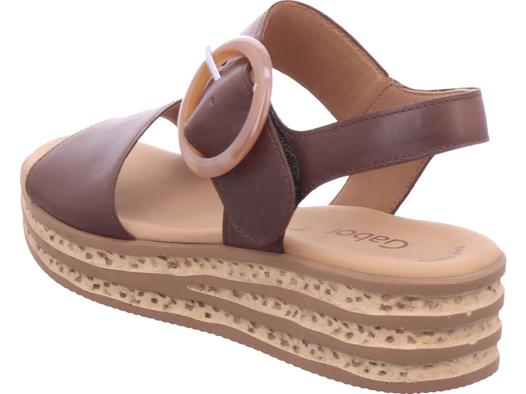 Gabor Damen Sandalette  in braun