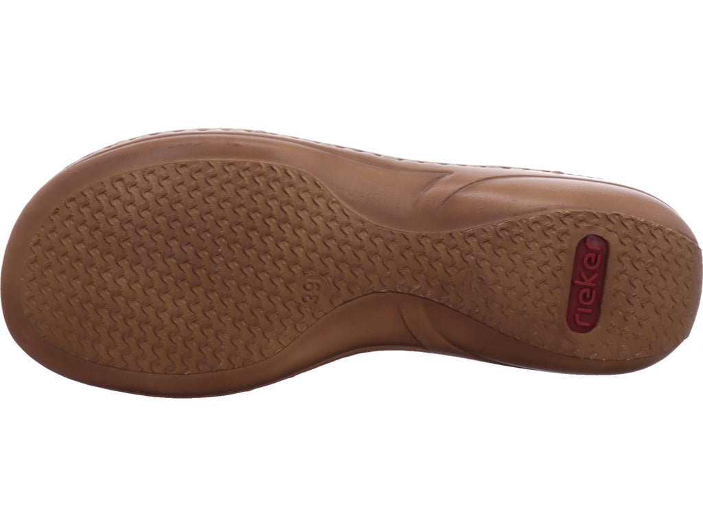 Rieker Damen Sandalette Fsk Damen Sandalen in weiß