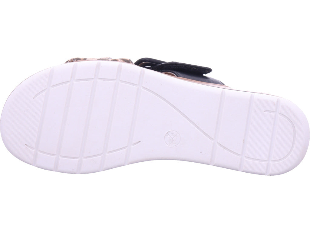 Jana Damen Pantolette  in braun