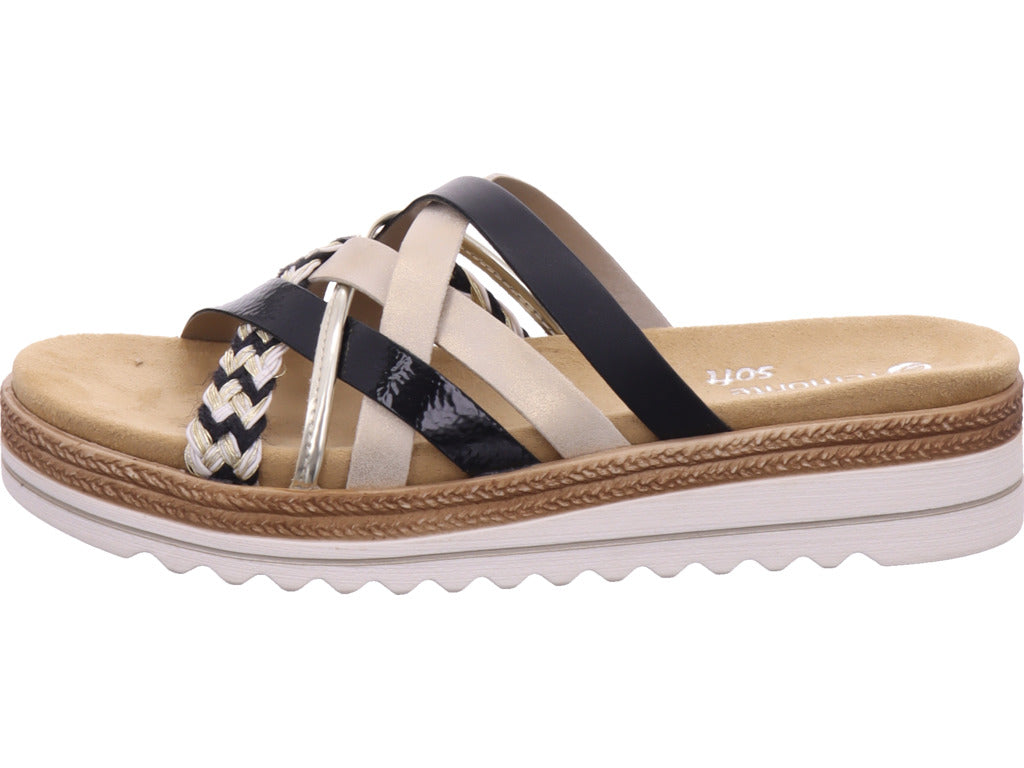 Remonte Damen  Remonte Sandale in schwarz