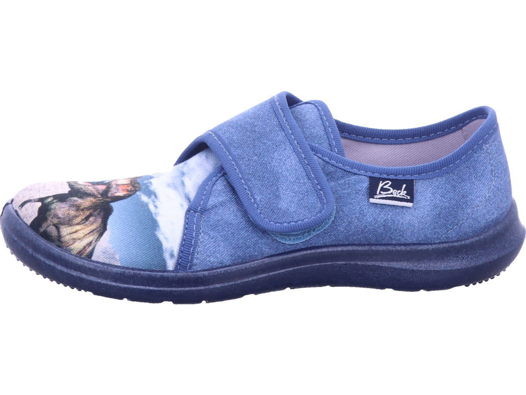 Beck Gymnas Jungen   in blau