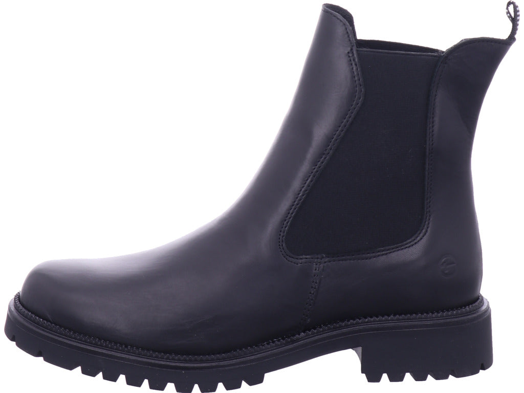 Tamaris women's trouser boots in black