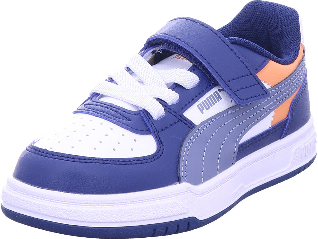 Chlapecké tenisky Puma Caven III Block AC+ PS v modré barvě