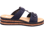 Rieker Damen Pantolette  in blau