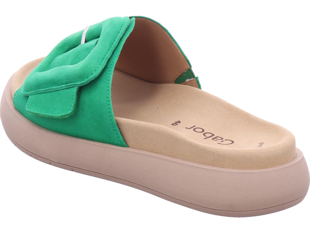 Gabor Damen Pantolette  in grün