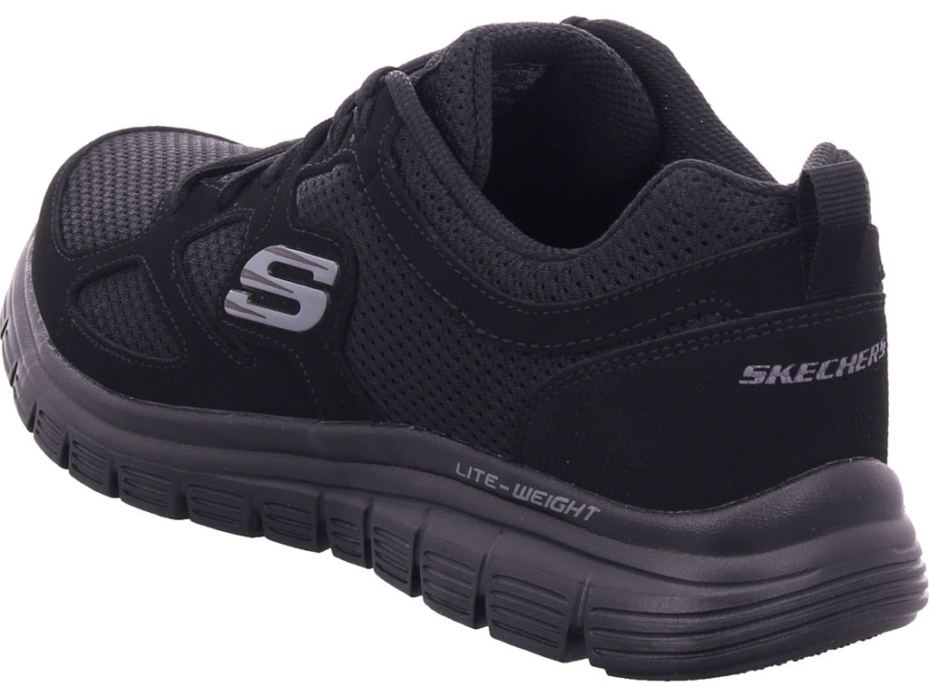 SKECHERS Herren Sneaker Burns Agoura in schwarz