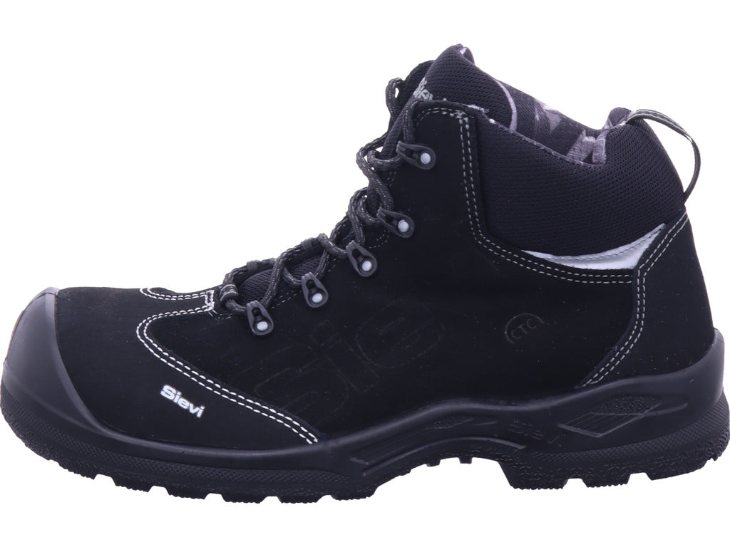 Pánská pracovní obuv Sievi Elixir High XL+S3L v černé barvě