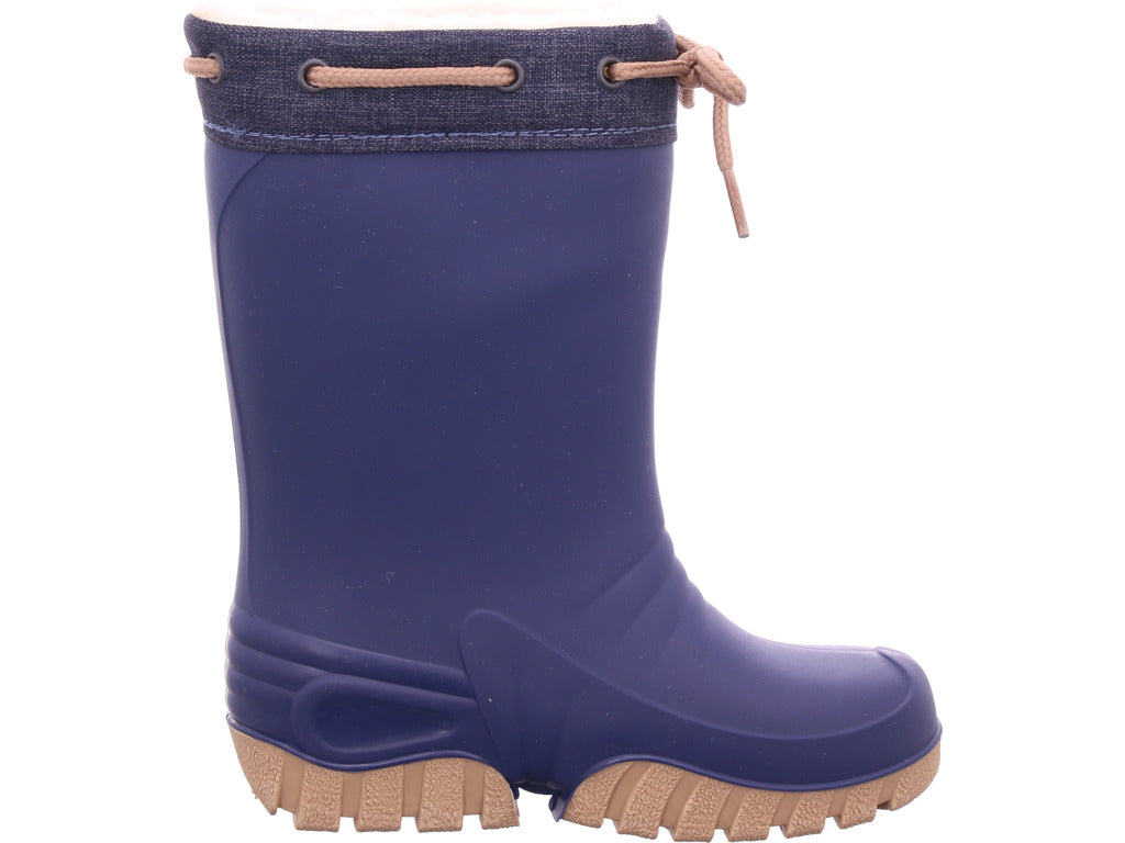 Beck Gymnas  Moonboot  in blau