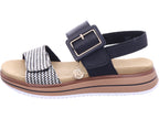 Remonte Damen Sandalette Remonte Sandale in schwarz