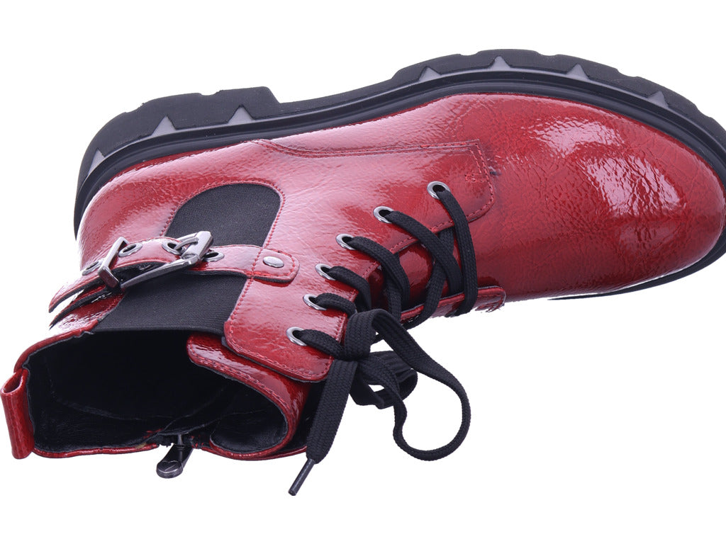 Dámské kotníkové boty Marco Tozzi M2524945 v červené barvě