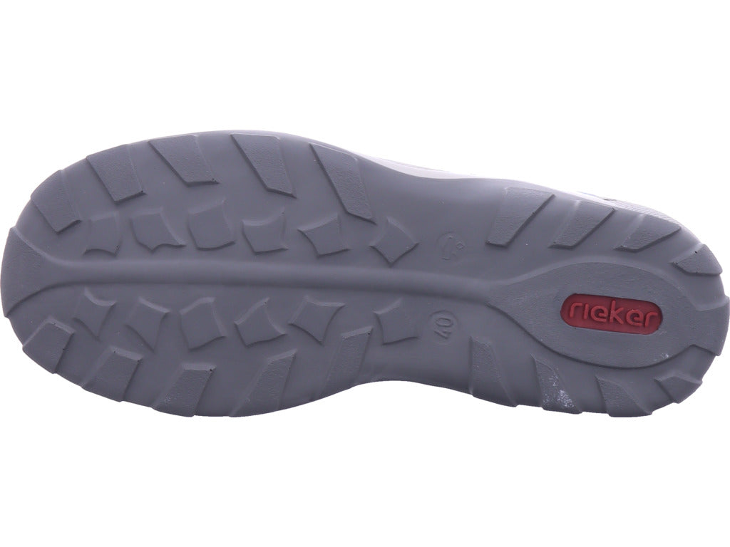 Rieker Herren Slipper Fsk Herren Halbschuhe in blau