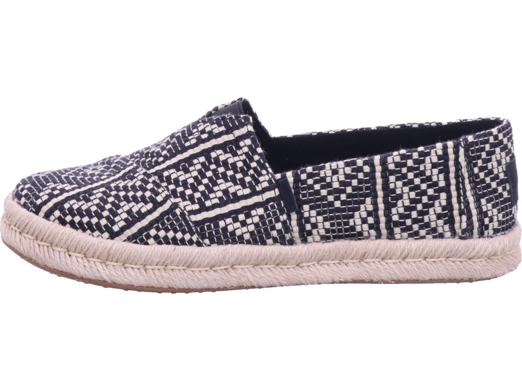TOMS Damen Slipper  in schwarz