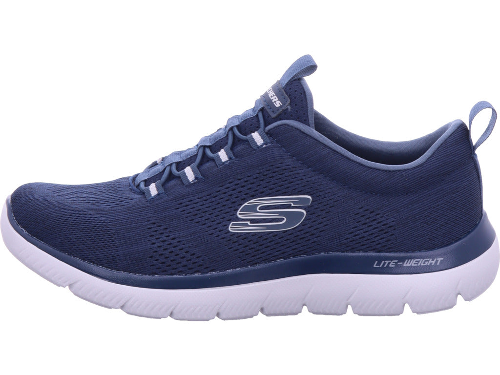SKECHERS Herren Slipper  in blau