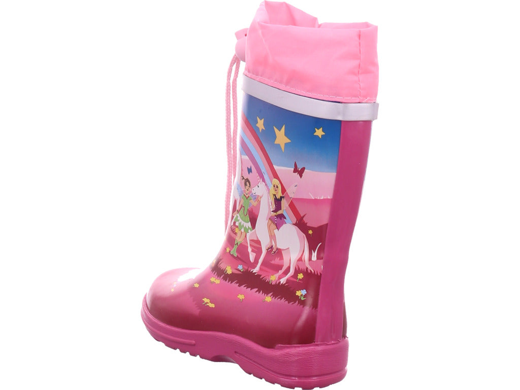Beck Gymnas Mädchen Gummistiefel Wonderland in pink