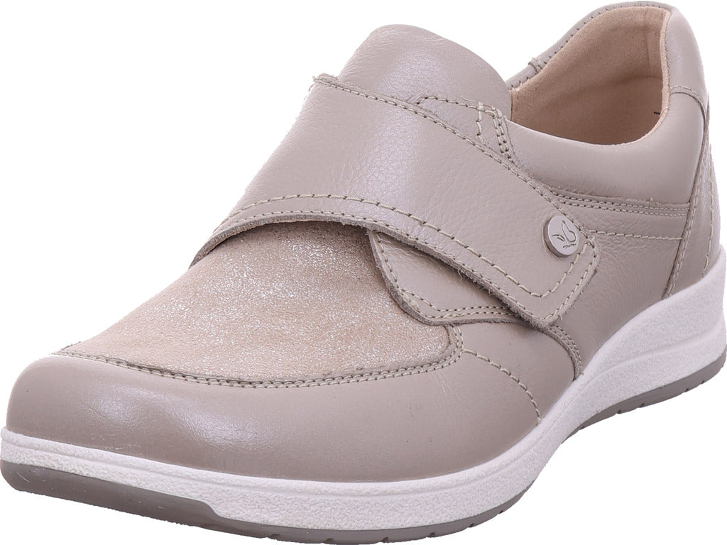 Dámské pantofle Caprice v pískově šedohnědé barvě