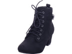 Esgano Damen Stiefelette Trachtenstiefel in schwarz
