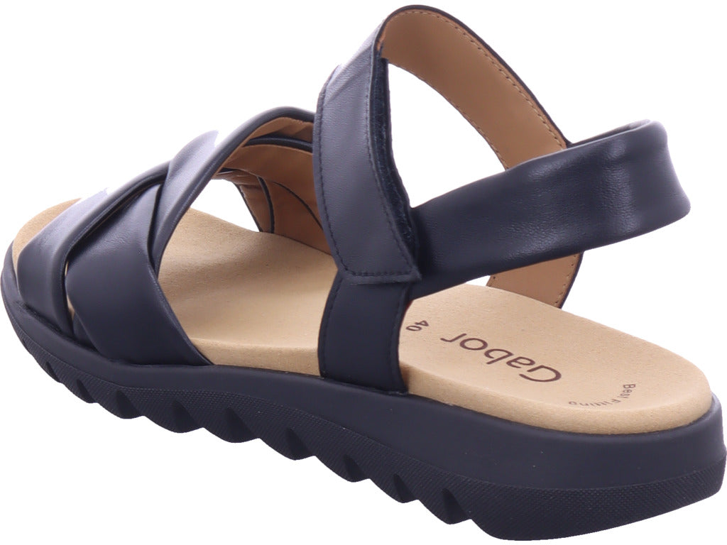 Gabor Damen Sandalette  in schwarz